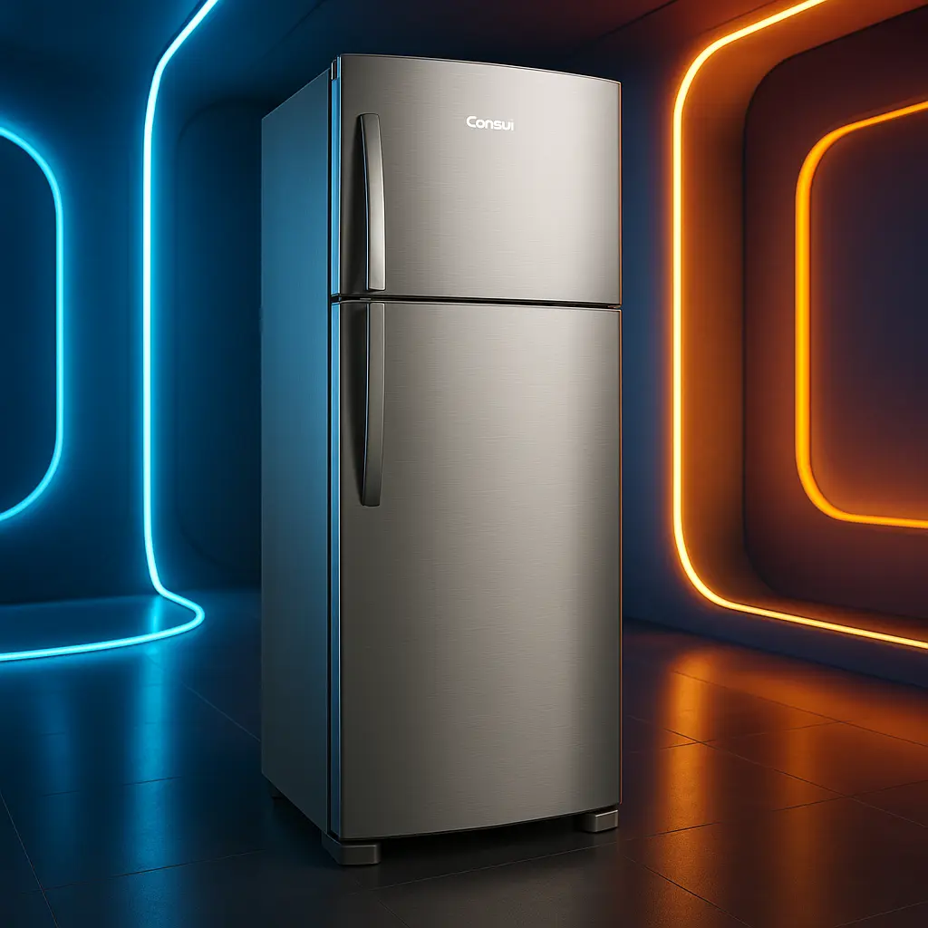 Geladeira Consul Frost Free Duplex 397L com Freezer Inferior