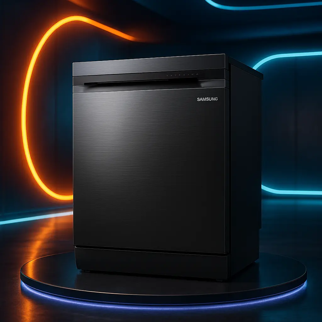 Lava-Louças Samsung Inox Preta 14 Serviços: Eficiência e Estilo na Cozinha