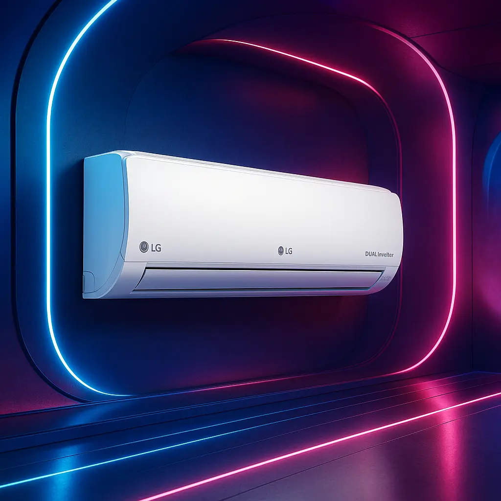 LG Dual Inverter Voice 18.000 BTUs Quente e Frio: Silêncio, Economia e Conectividade