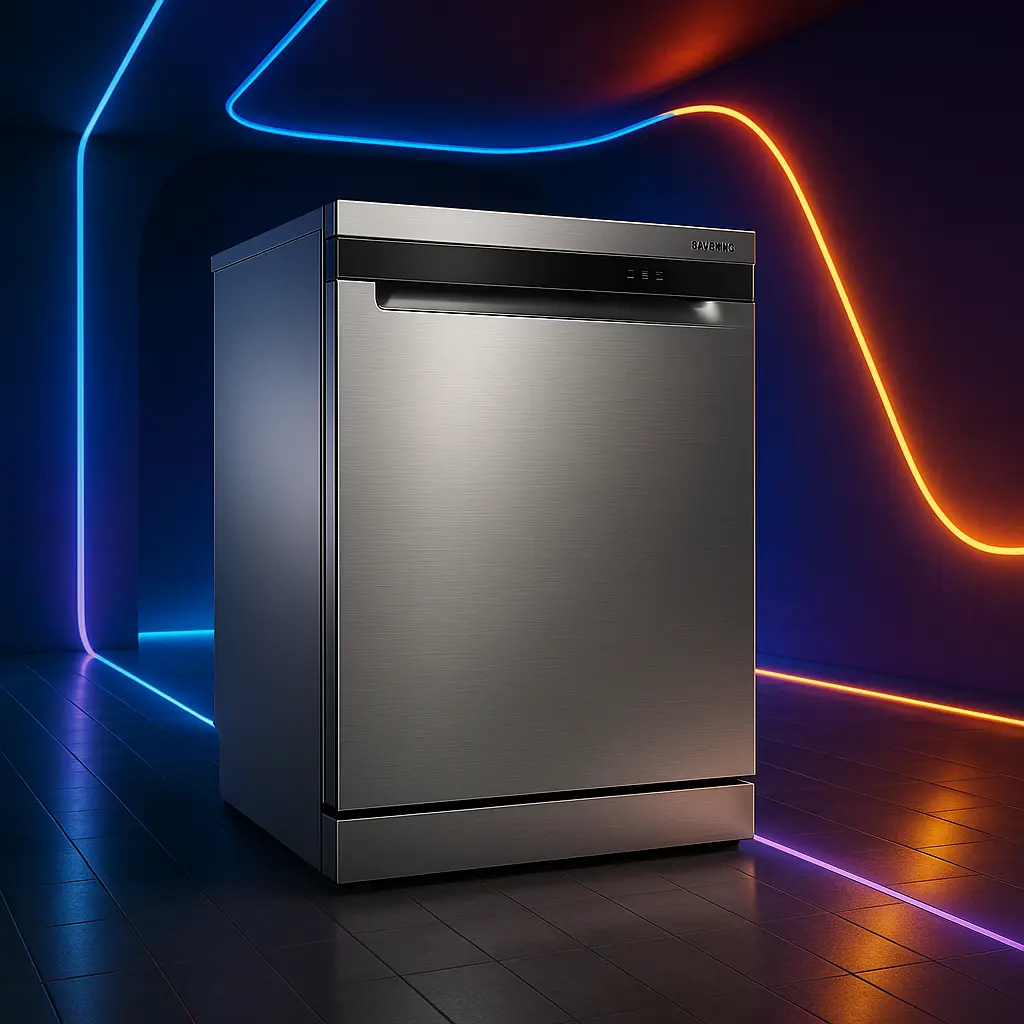 Lava-Louças Samsung 14 Serviços Inox com Eficiência e Tecnologia