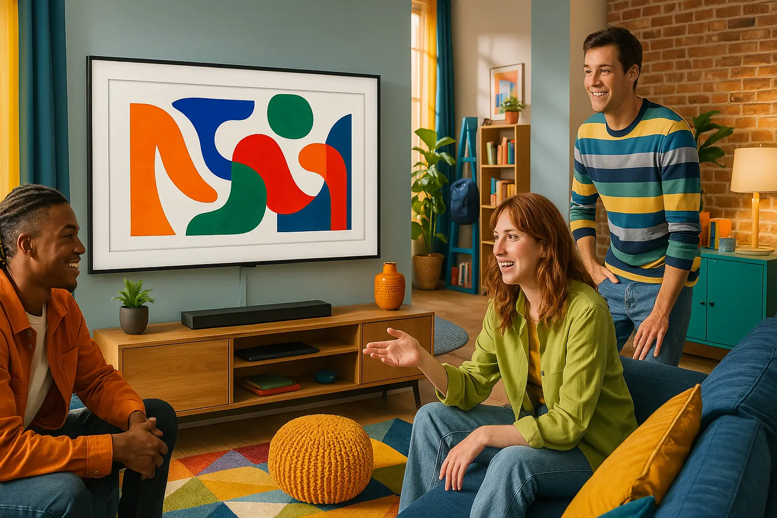 Samsung The Frame 55” QLED LS03D: Arte, Estilo e Tecnologia em uma Só TV