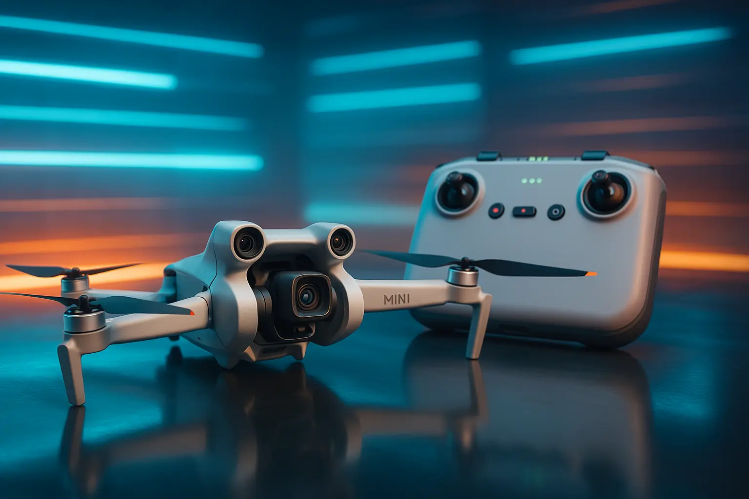 Drone DJI Mini 3 DJI RC-N1: leveza, praticidade e vídeos em 4K