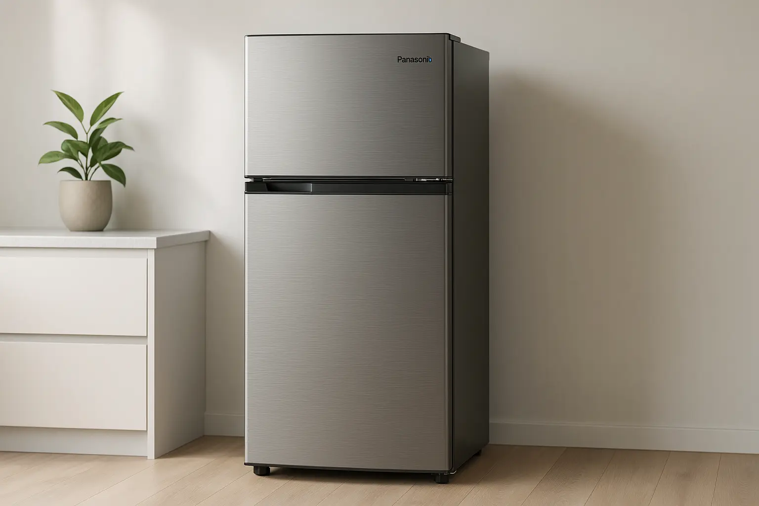 Geladeira Panasonic BB41 Titânio: Compacta, Eficiente e Sofisticada