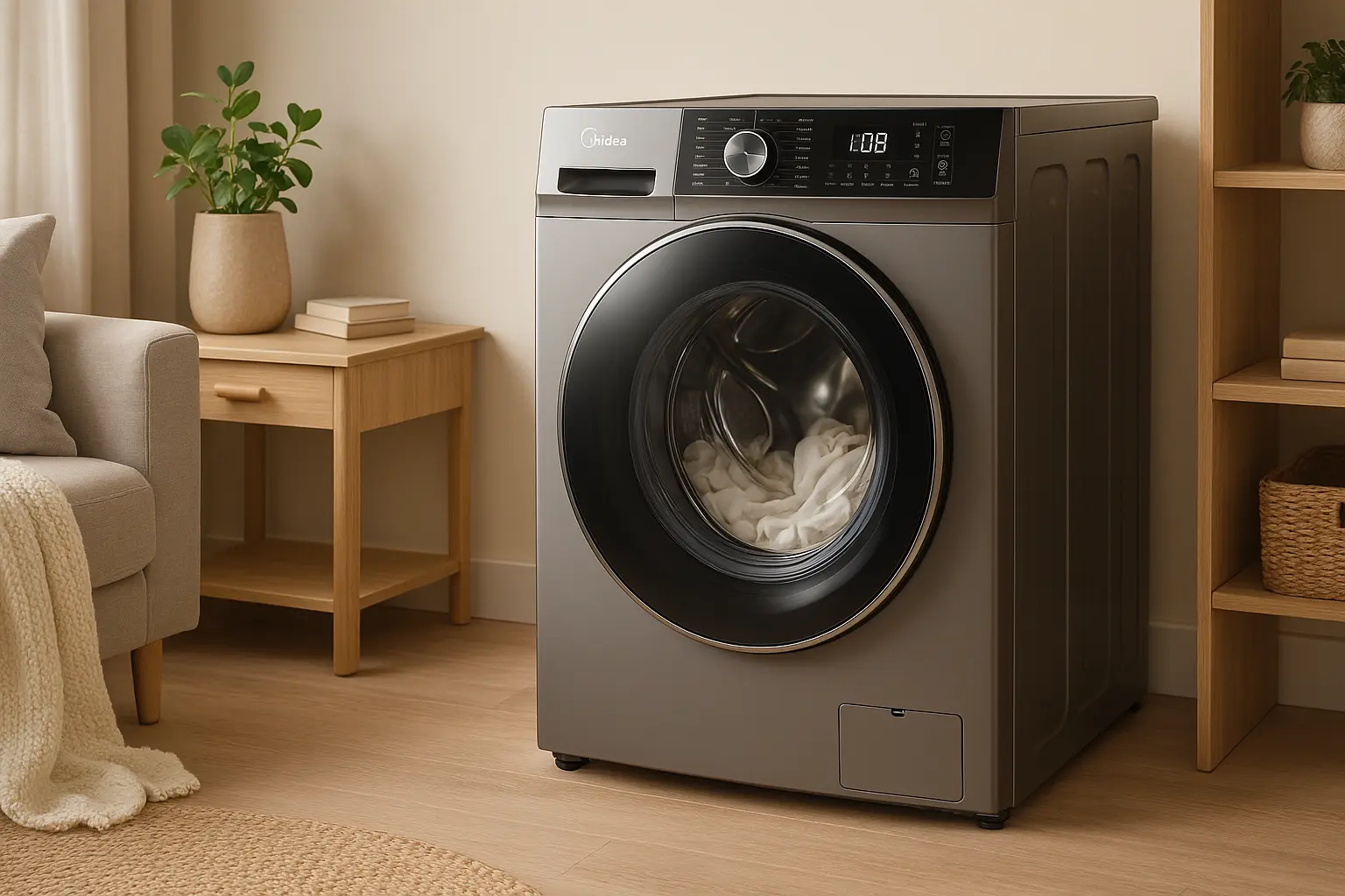 Lava e Seca Midea HealthGuard Smart 13kg Titanium 220V: Tecnologia e Praticidade no Dia a Dia