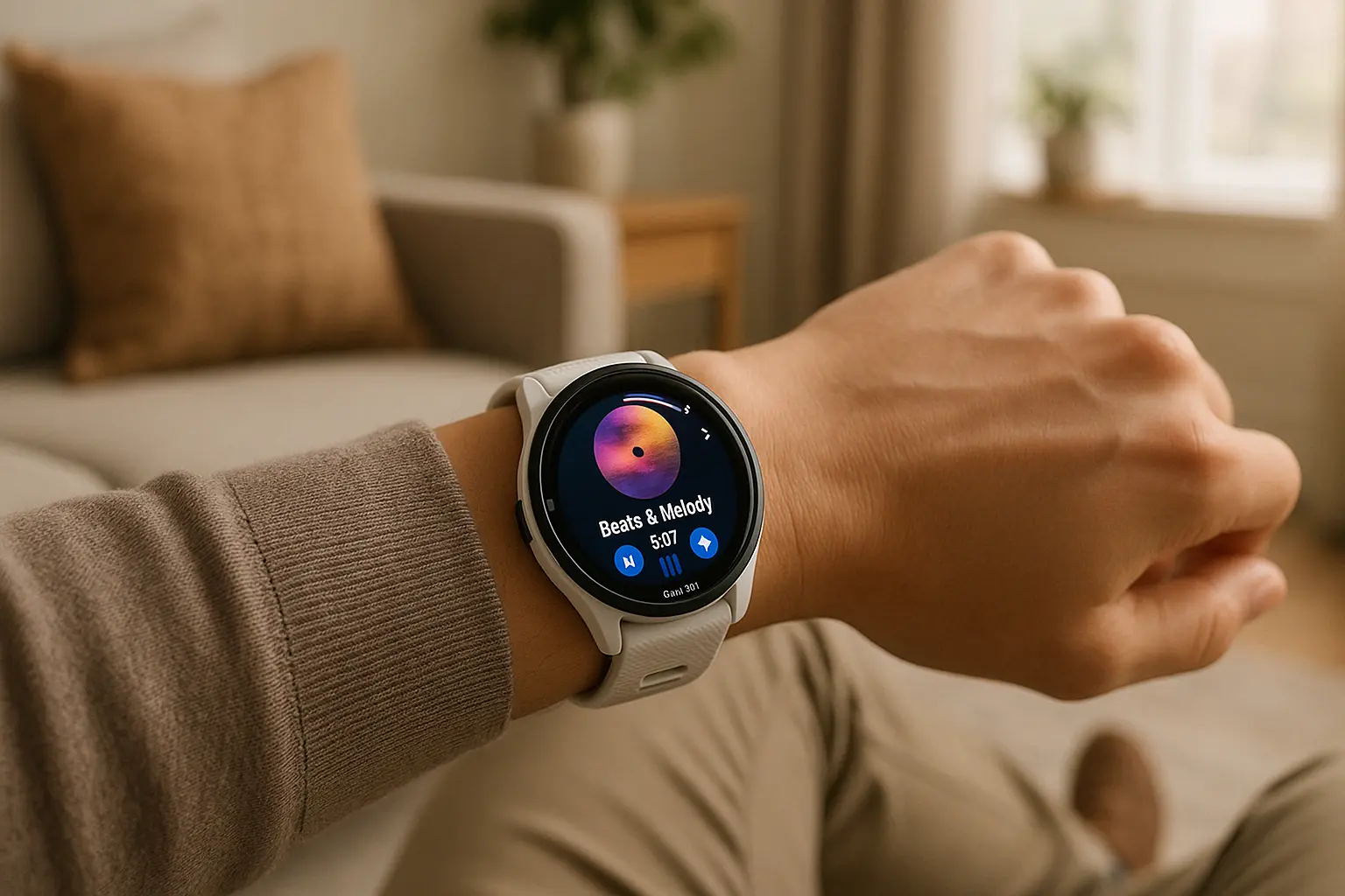 Garmin Forerunner 265S Music: GPS, Música e Performance em Um Só Relógio