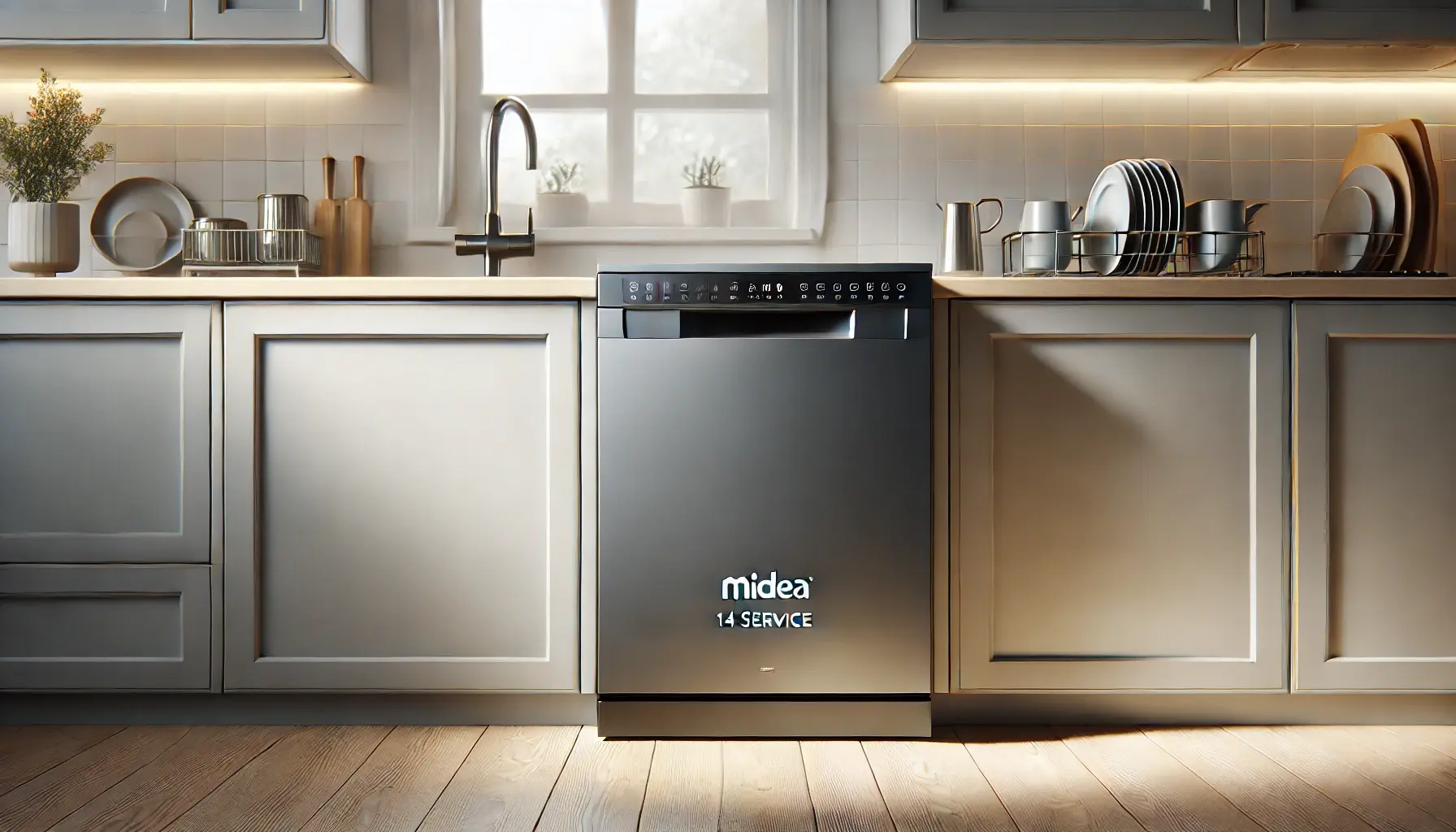 Lava-Louças Midea 14 Serviços Cinza 220V: Eficiência e Desempenho para Sua Cozinha