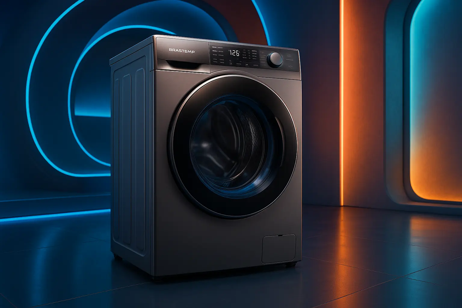 Lava e Seca Brastemp 10kg/6kg com Smart Sensor e Triplo Vapor BNC10AB