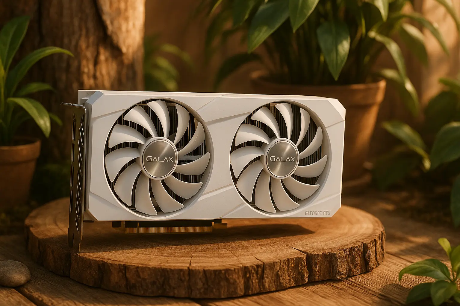 Placa de Vídeo Galax RTX 4060 Ti EX White – Desempenho e Design Premium