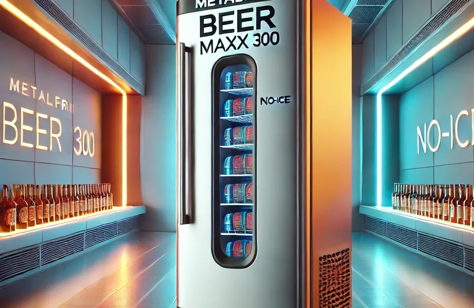 Cervejeira Vertical Metalfrio Beer Maxx 300: Capacidade de 287L, Design Moderno e Sem Gelo