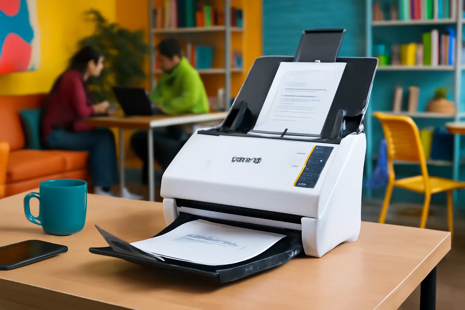 Scanner de Documentos Epson DS-870 Branco: Desempenho e Confiabilidade