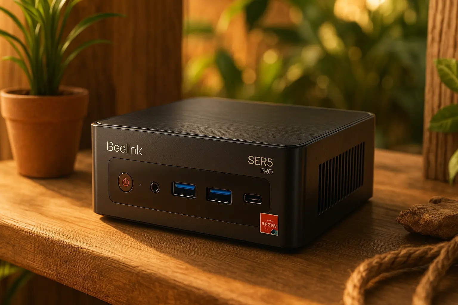 Beelink SER 5 PRO Ryzen 7: potência e portabilidade