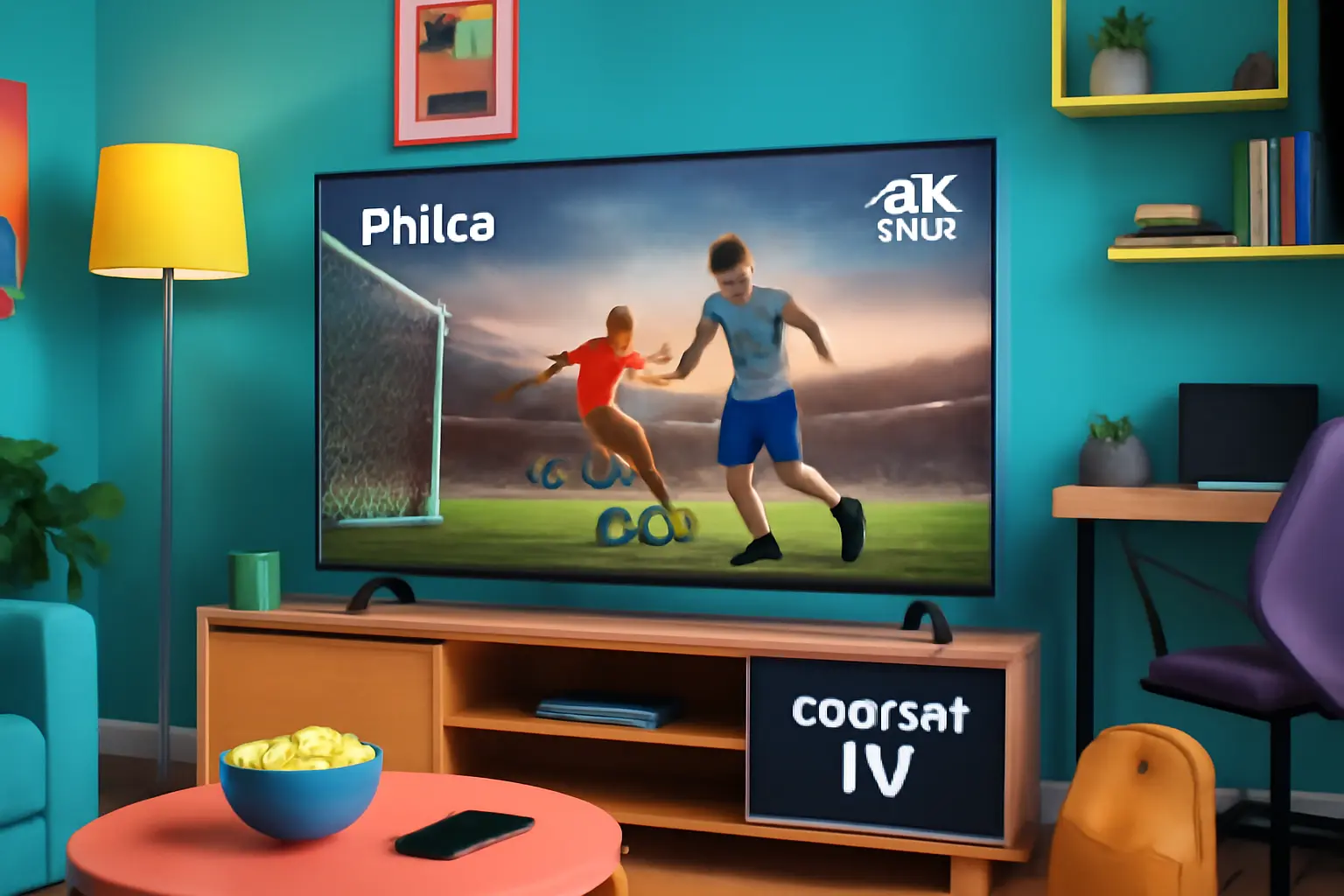 Smart TV 58” Philco PTV58G7PAGCSBL Android TV 4K LED