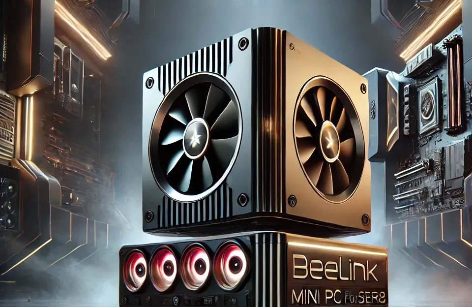 Beelink Mini PC para Jogos SER8: Potência e Desempenho com AMD Ryzen 7 8845HS