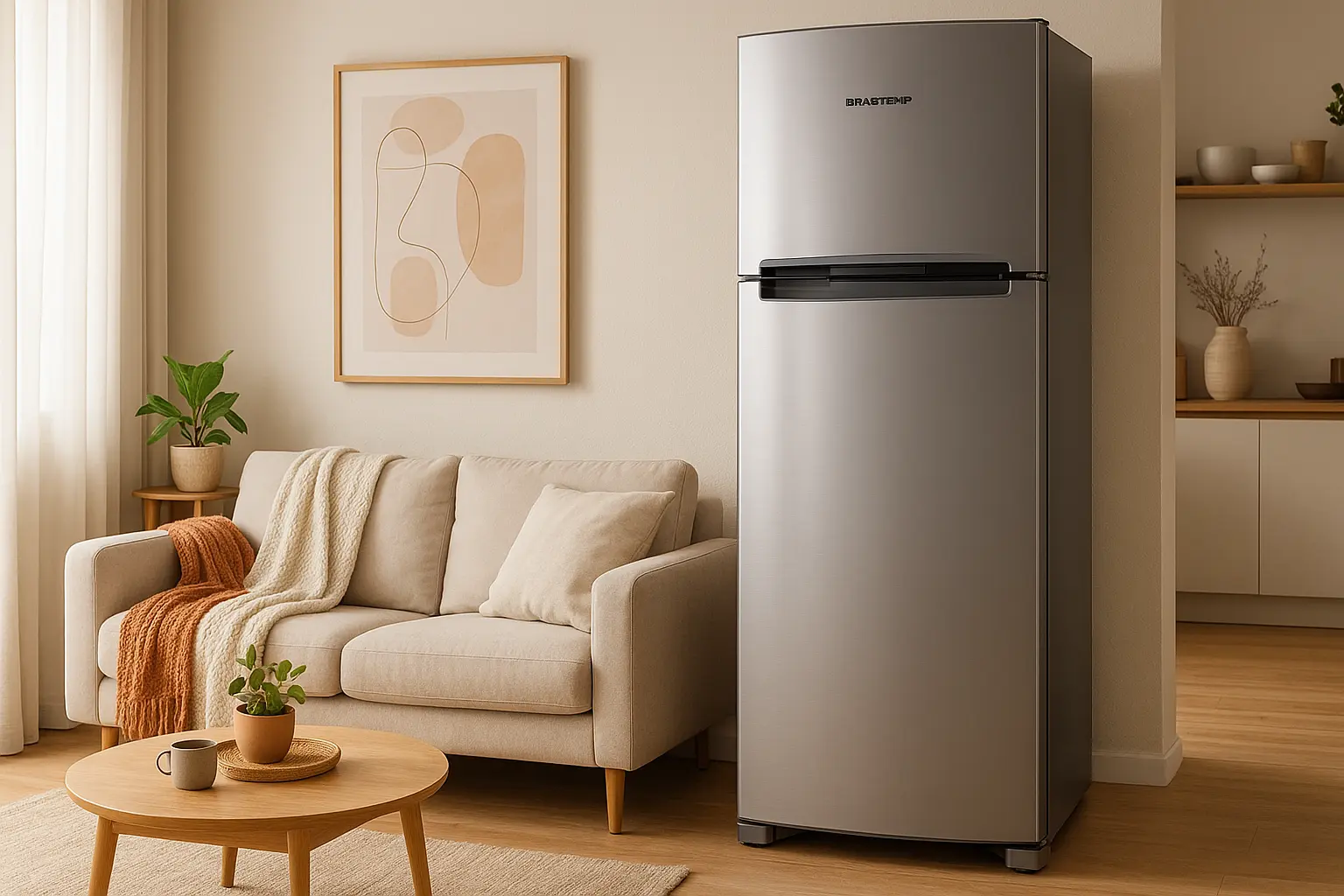 Geladeira Brastemp Frost Free 375L: Espaço e Confiabilidade