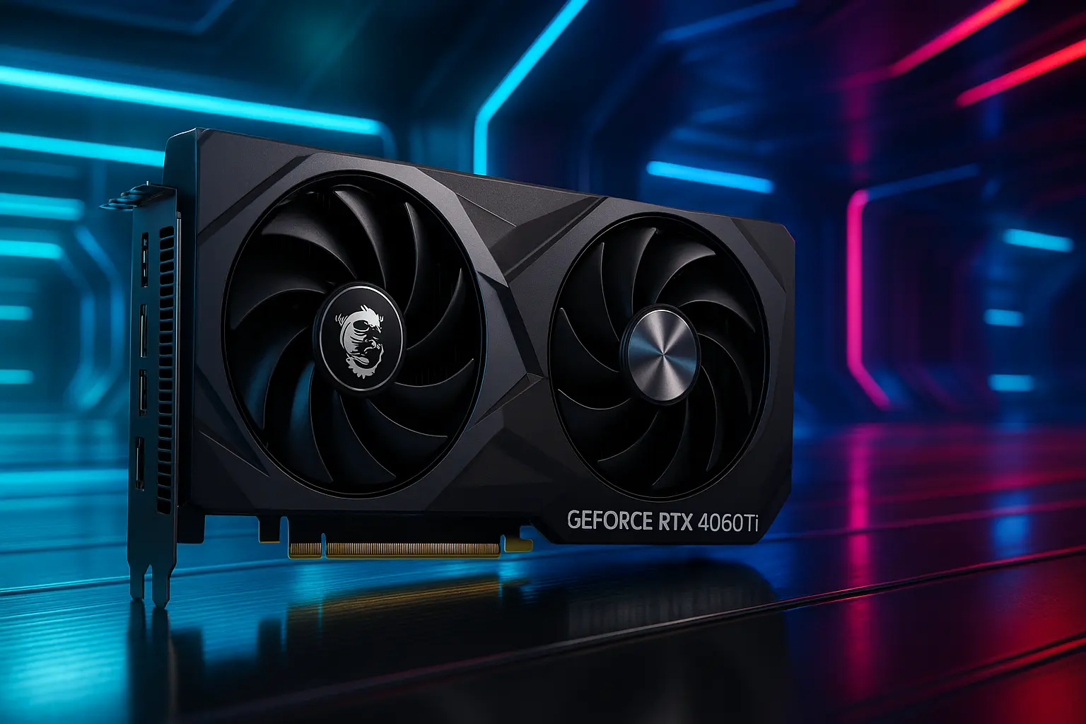 Placa de Vídeo MSI NVIDIA GeForce RTX 4060 Ti: Desempenho e Eficiência