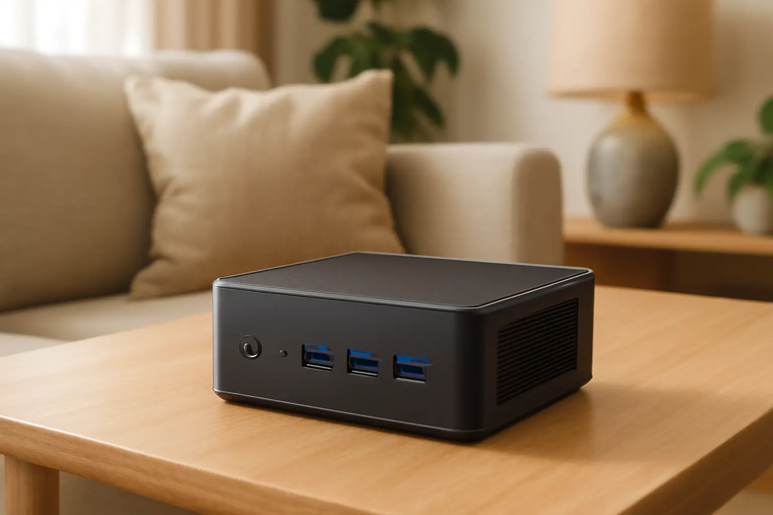 MINISFORUM UM773 Mini PC Barebone com AMD Ryzen 7 e Radeon 680M