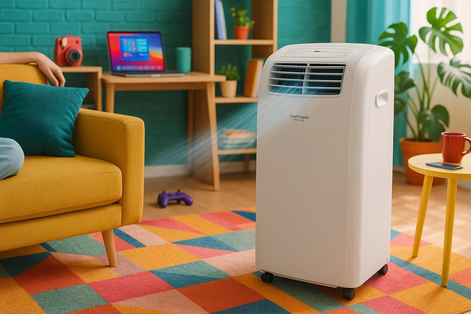 Ar-Condicionado Portátil Springer Midea 12.000 BTUs: Eficiência e Praticidade