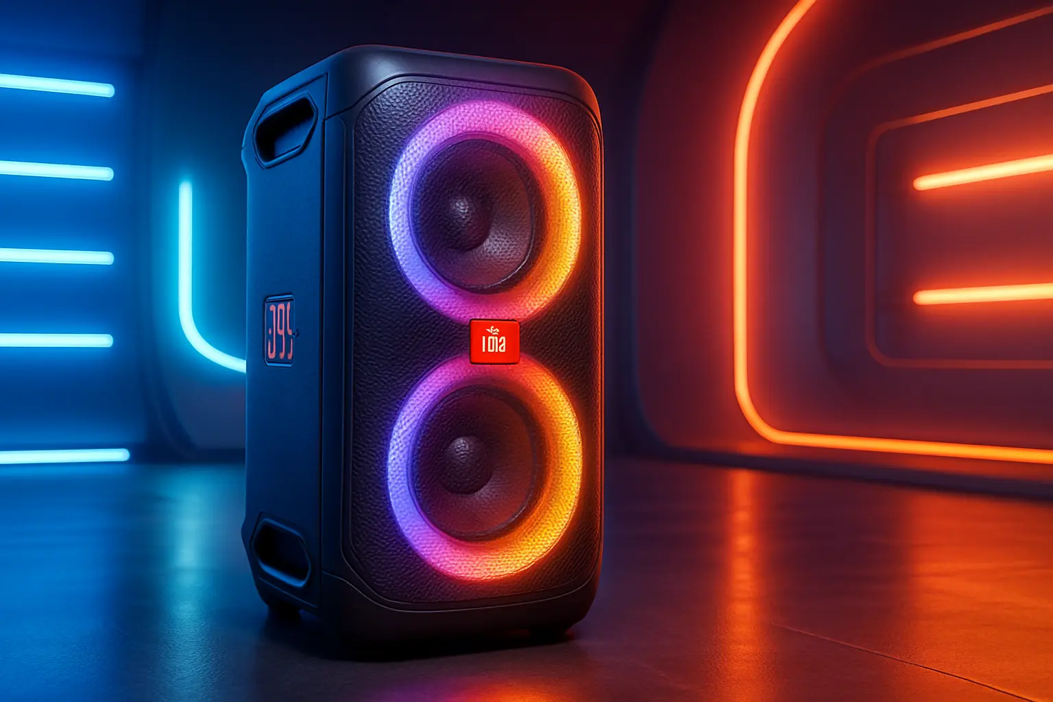 JBL Party Box Stage 320: potência portátil e luzes vibrantes