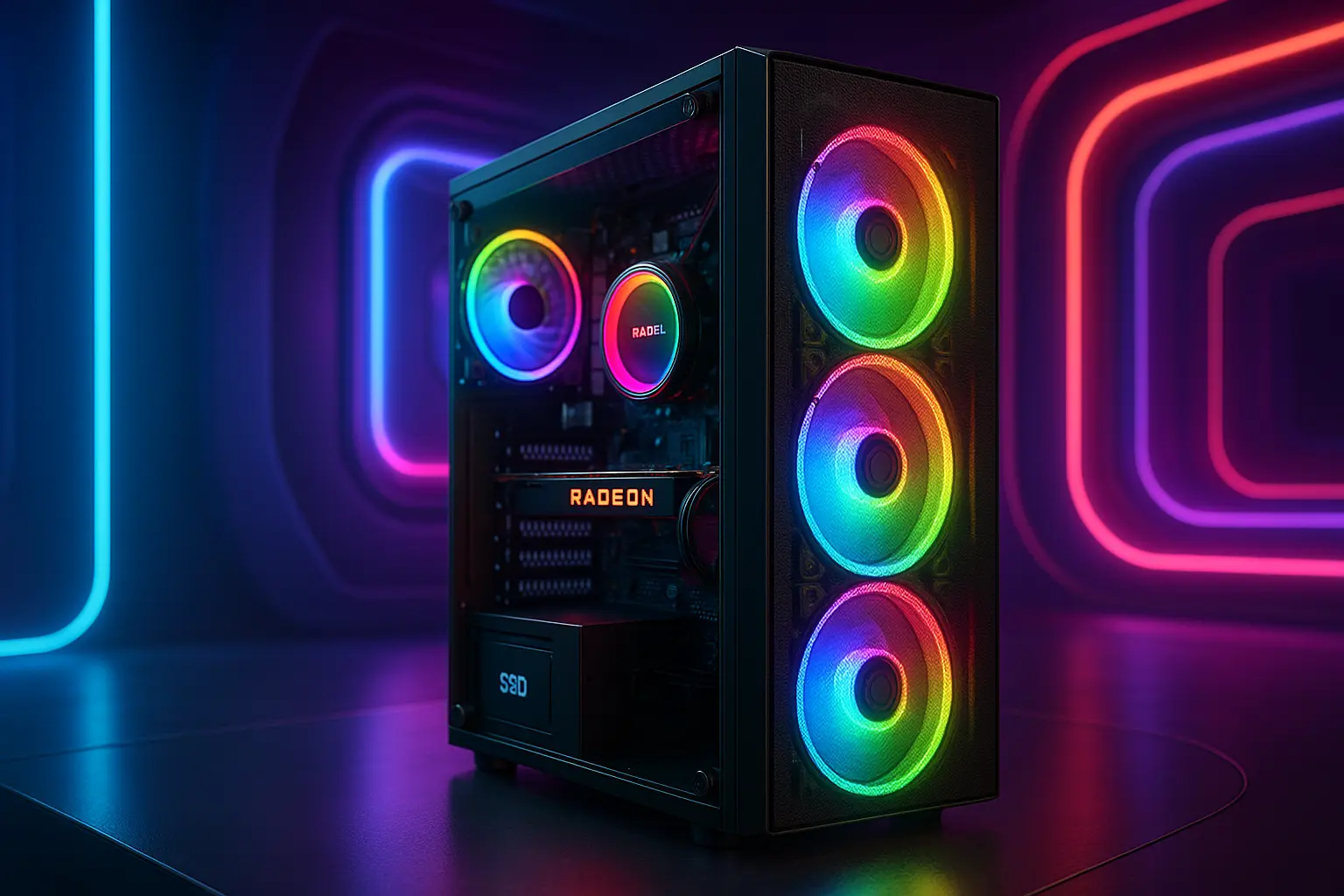 PC Gamer Ryzen 3 3200G com Vega 8 e SSD: desempenho acessível