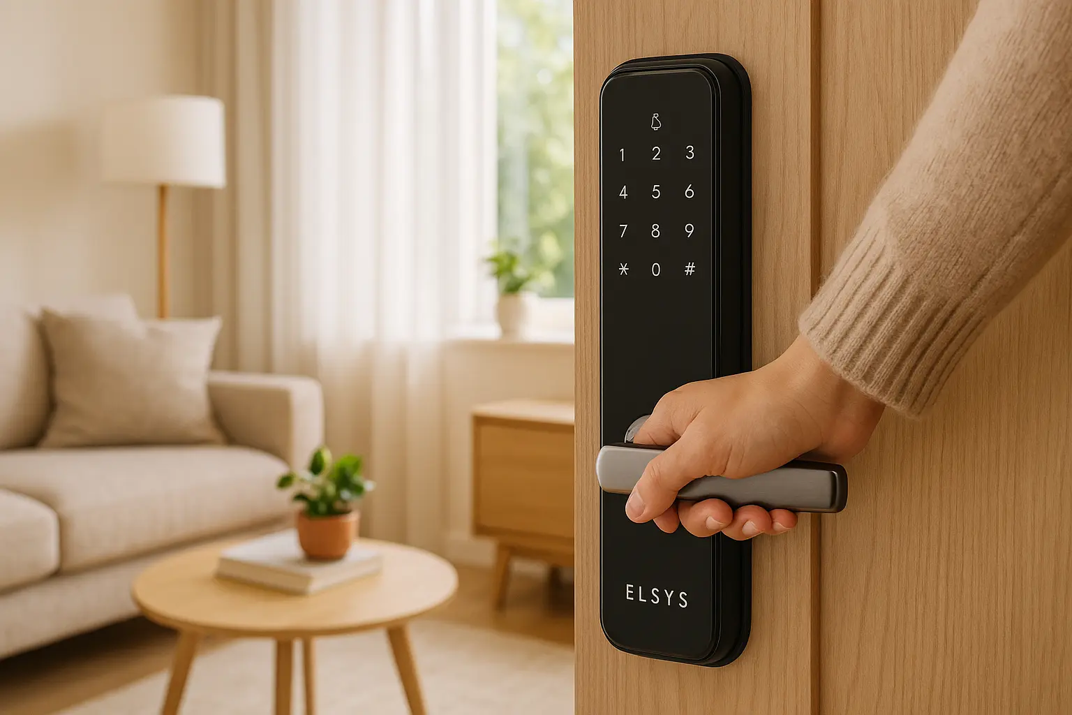 Fechadura Elsys ESF-DE4000B: moderna, segura e prática