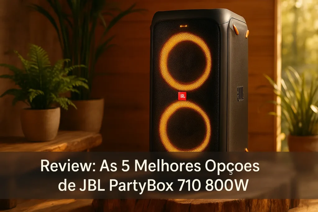 As 5 Melhores Opções de JBL partybox 710 800w