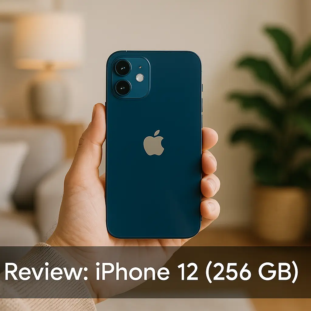 iPhone 12 (256 GB) – Tela Brilhante e Câmeras Avançadas