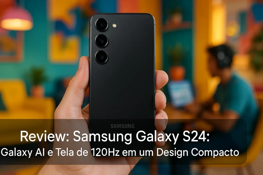 Samsung Galaxy S24: Galaxy AI e Tela de 120Hz em um Design Compacto