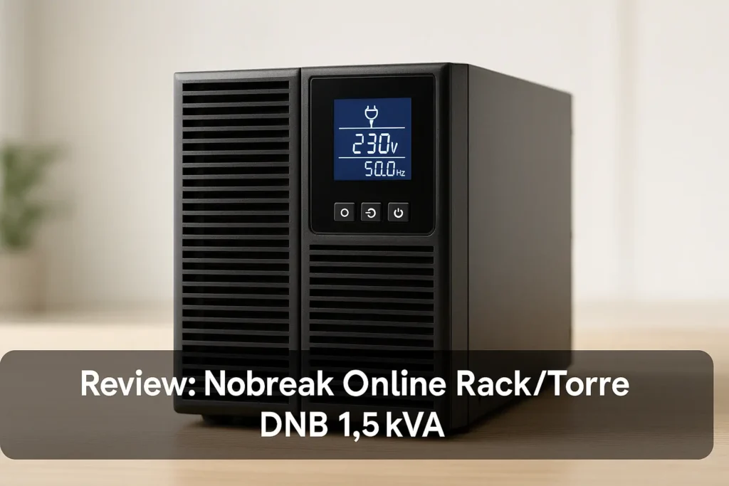 Nobreak Online Rack/Torre DNB 1.5kVA: Segurança Total para Seus Equipamentos