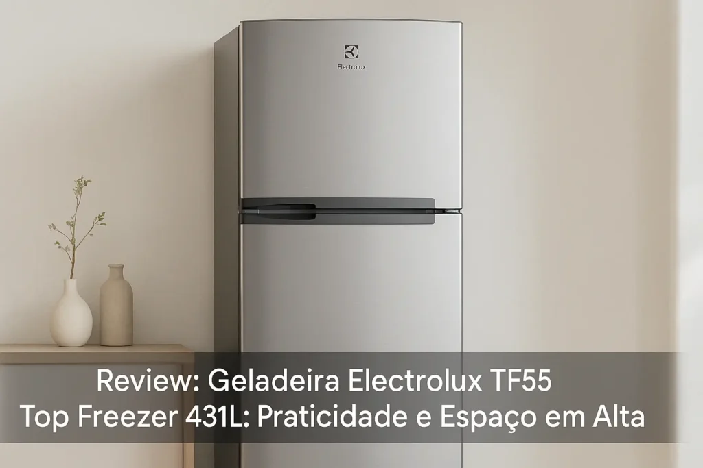 Geladeira Electrolux TF55 Top Freezer 431L: Praticidade e Espaço em Alta