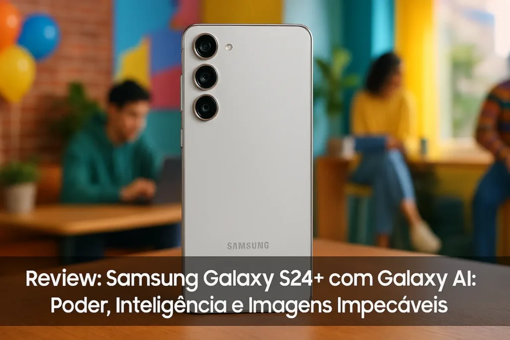 Samsung Galaxy S24+ com Galaxy AI: Poder, Inteligência e Imagens Impecáveis