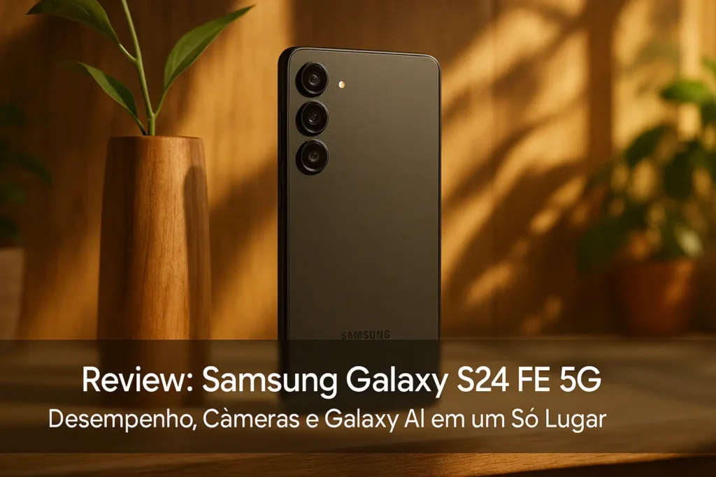 Samsung Galaxy S24 FE 5G: Desempenho, Câmeras e Galaxy AI em um Só Lugar