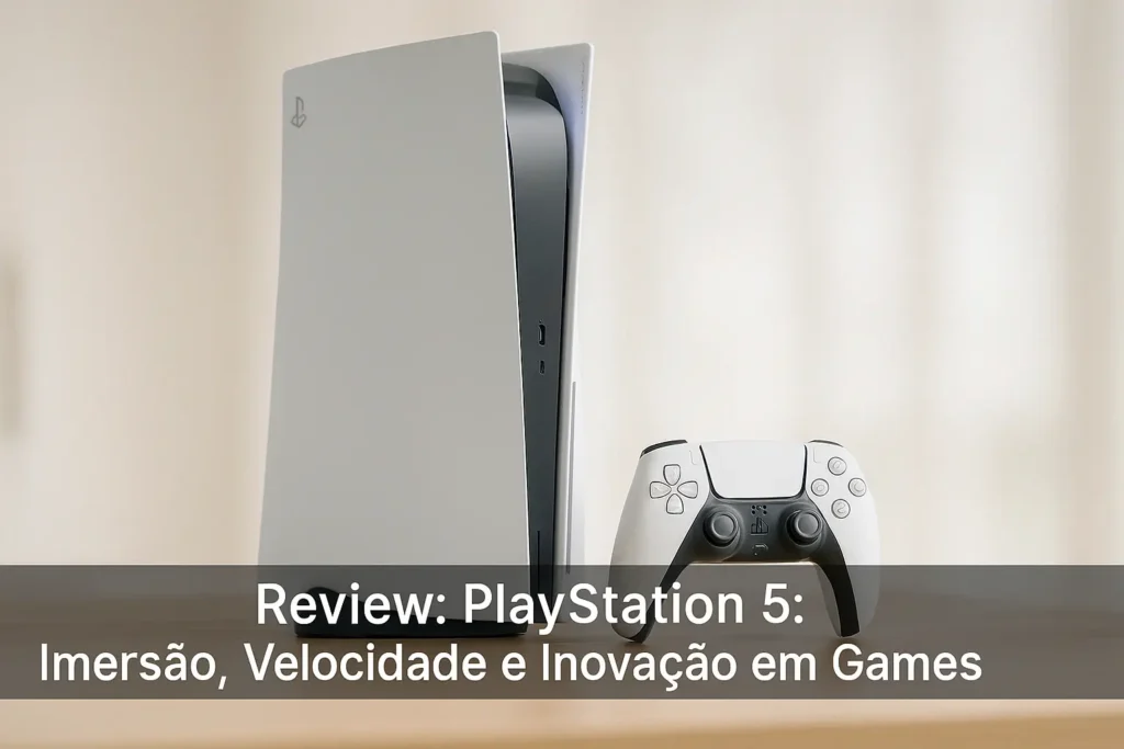 PlayStation 5: Imersão, Velocidade e Inovação em Games