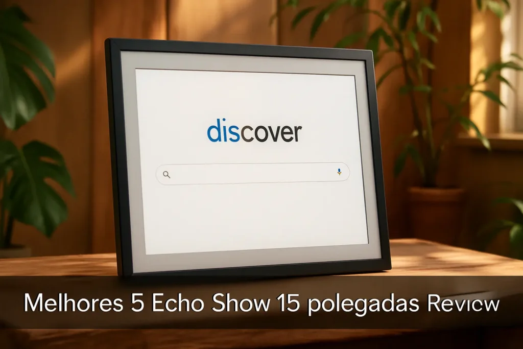 Melhores 5 Echo Show 15 polegadas