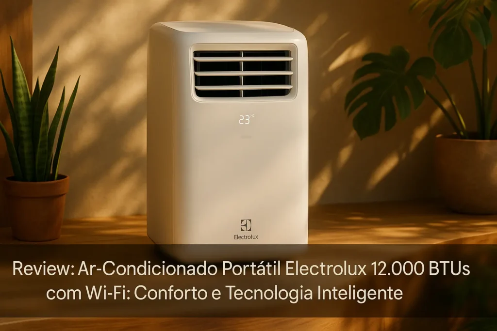 Ar-Condicionado Portátil Electrolux 12.000 BTUs com Wi-Fi: Conforto e Tecnologia Inteligente