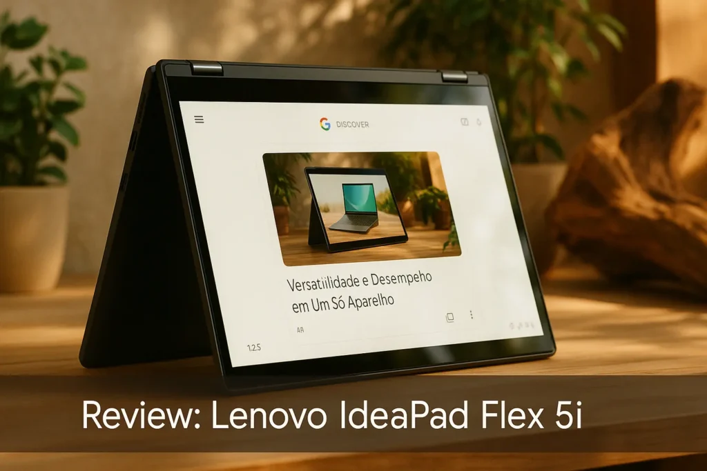 Lenovo IdeaPad Flex 5i: Versatilidade e Desempenho em Um Só Aparelho