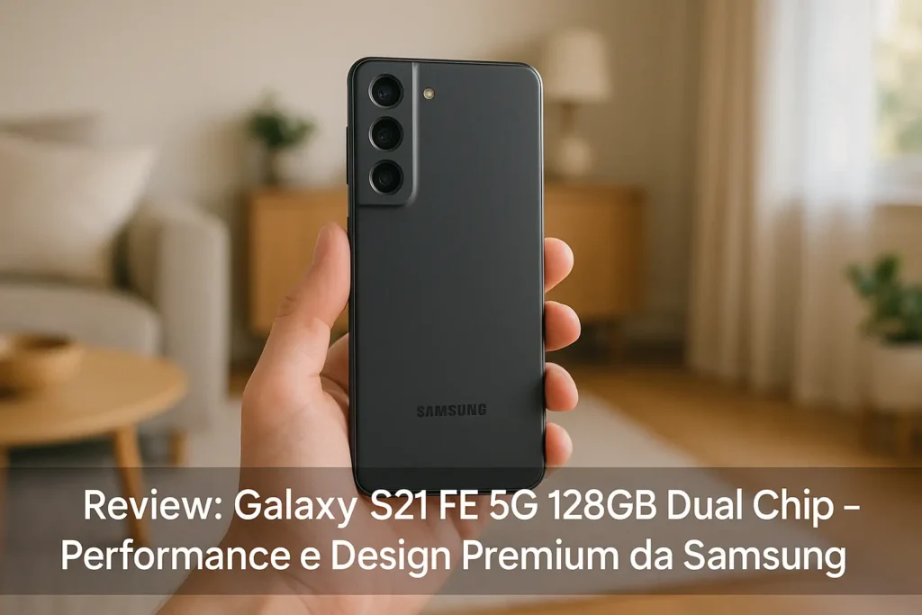 Galaxy S21 FE 5G 128GB Dual Chip – Performance e Design Premium da Samsung