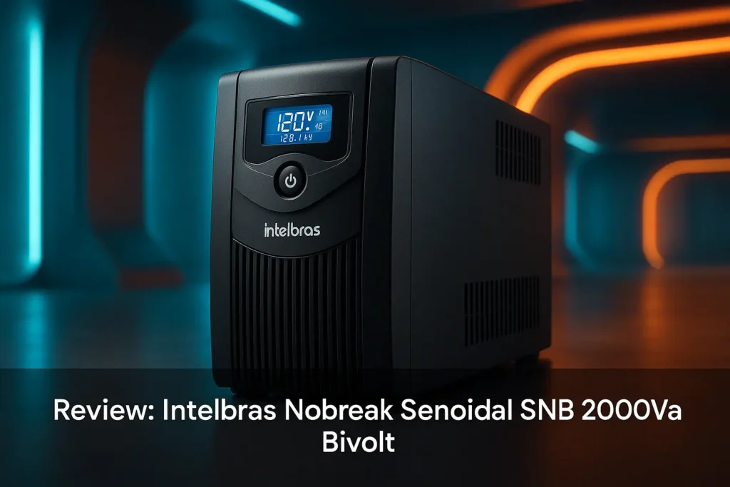Intelbras Nobreak Senoidal SNB 2000Va Bivolt: Potência, Proteção e Confiabilidade