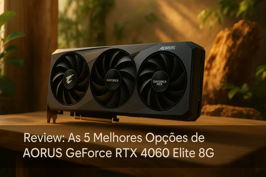 As 5 Melhores Opções de Aorus Geforce RTX 4060 elite 8g