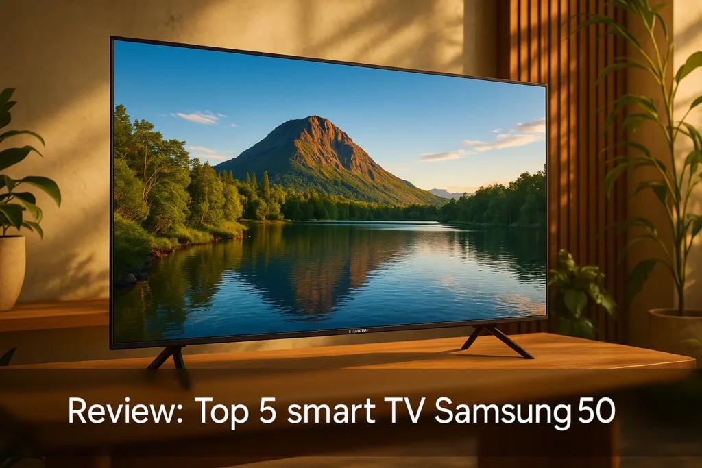 Top 5 smart TV Samsung 50