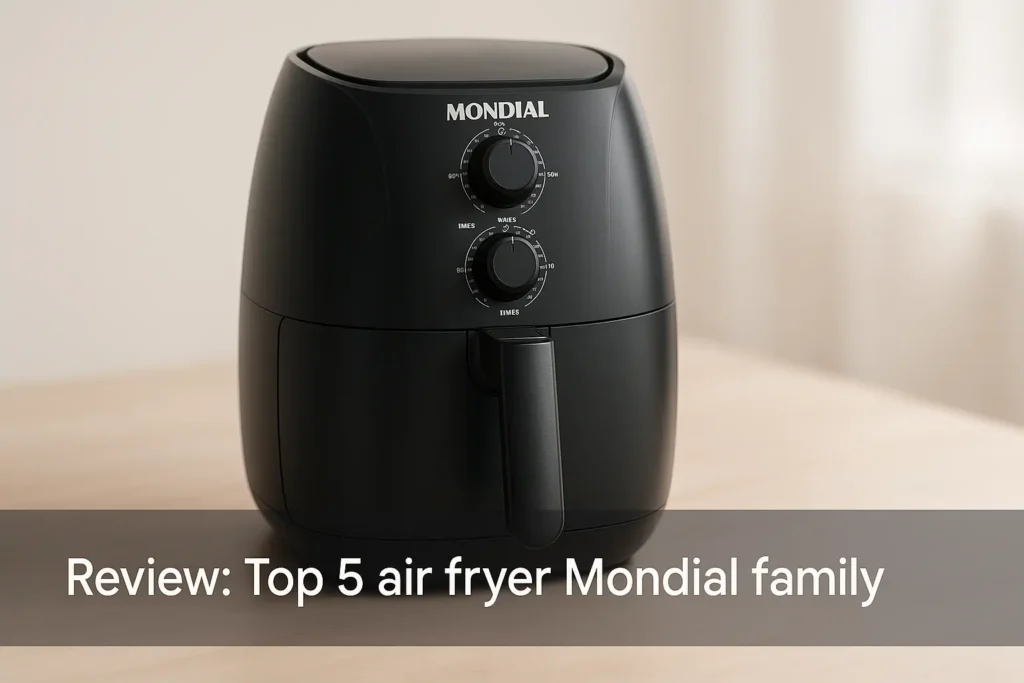 Top 5 air fryer Mondial family