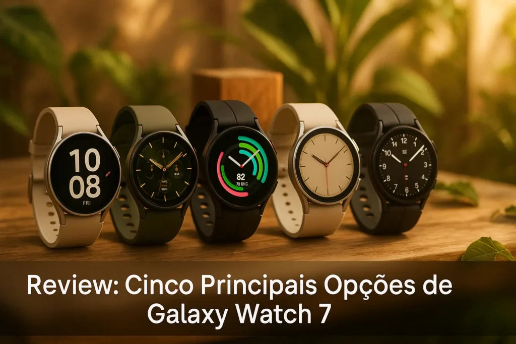 Cinco Principais Opções de Galaxy smartwatch 7