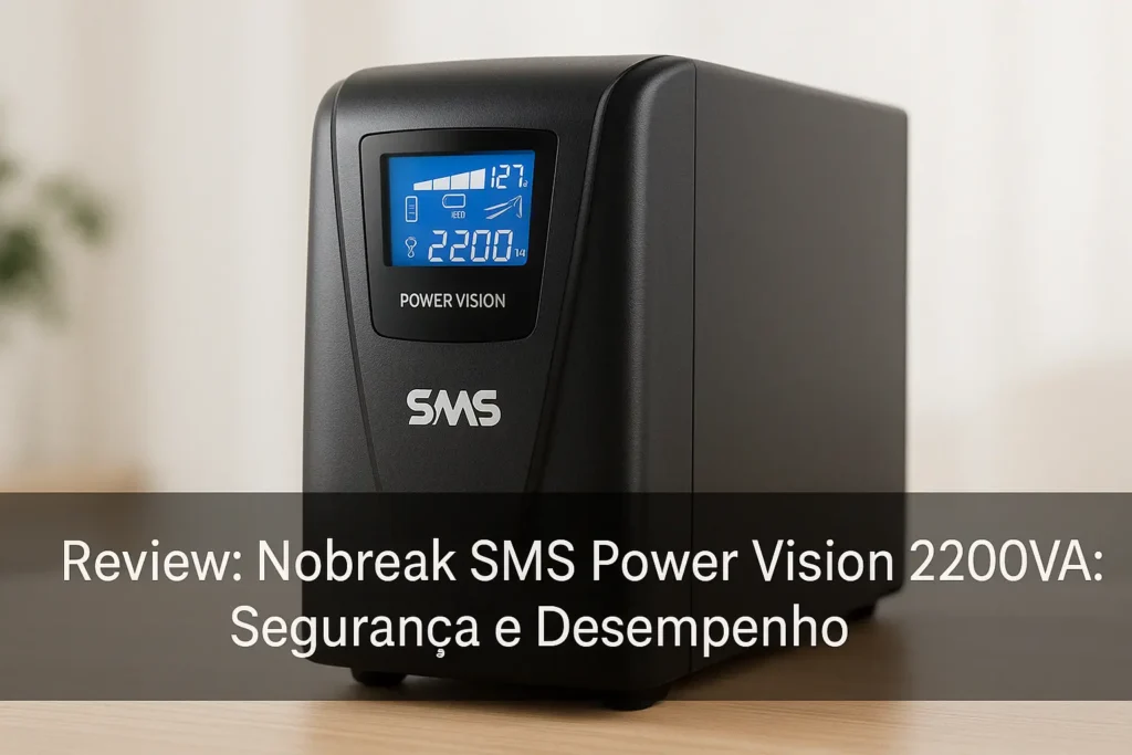 Nobreak SMS Power Vision 2200VA: Segurança e Desempenho