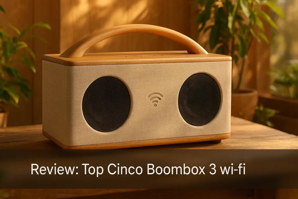 Top Cinco Boombox 3 wi-fi