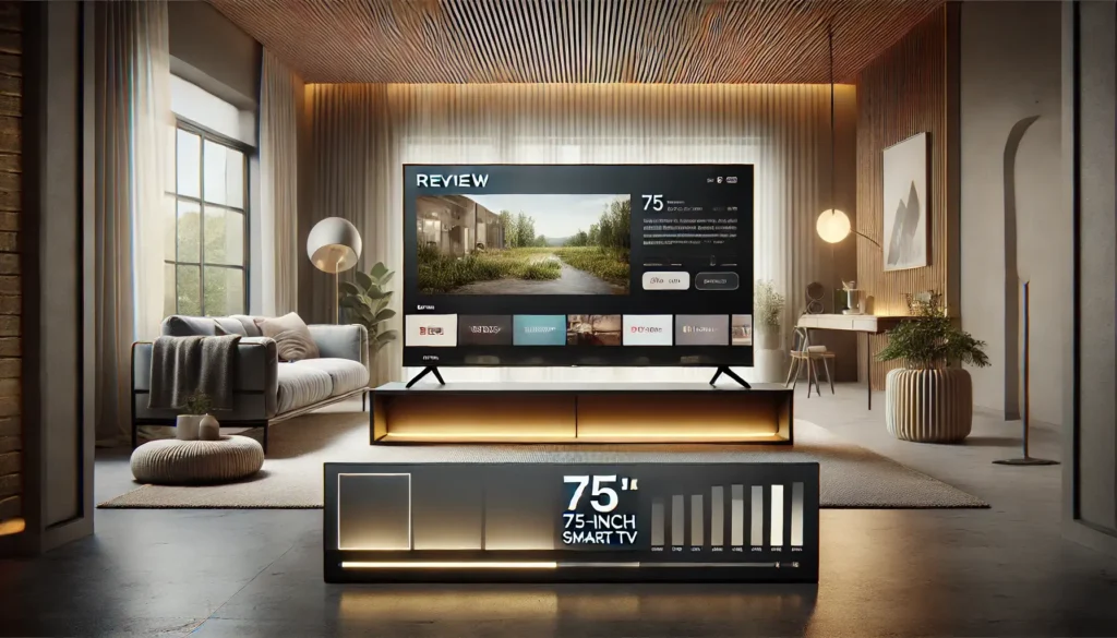 As 5 Melhores Opções de TV Smart 75 polegadas