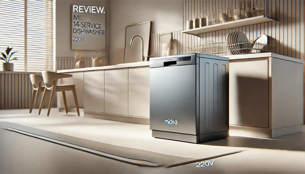 Lava-Louças Midea 14 Serviços Cinza 220V: Eficiência e Desempenho para Sua Cozinha