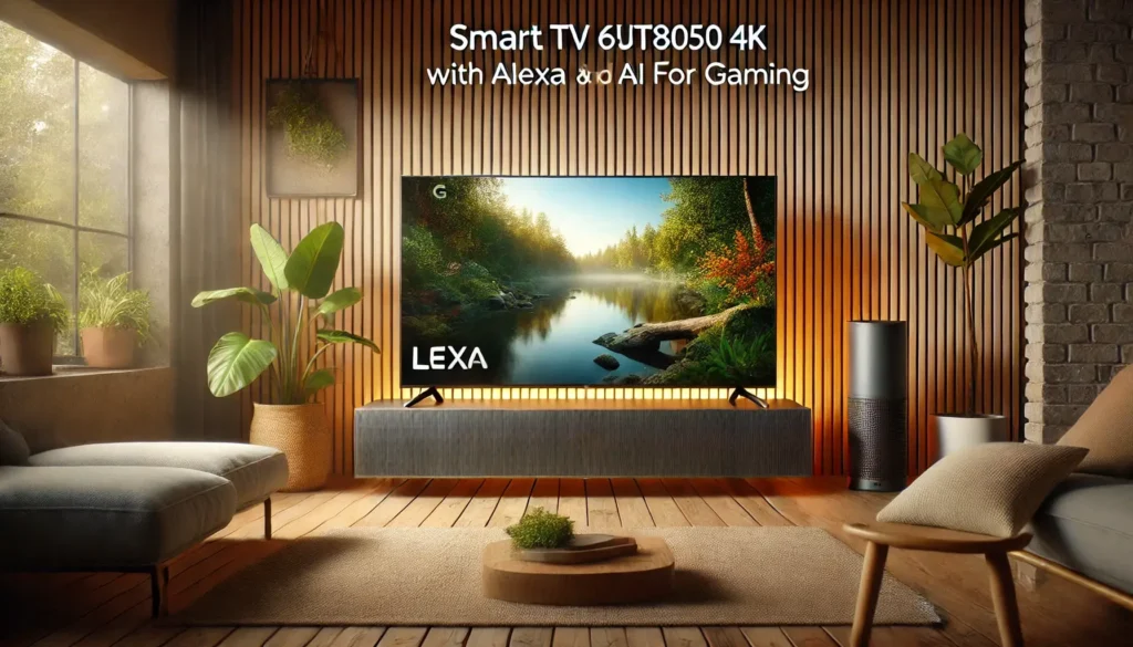 Smart TV LG 65UT8050 4K com Alexa e AI para Jogos