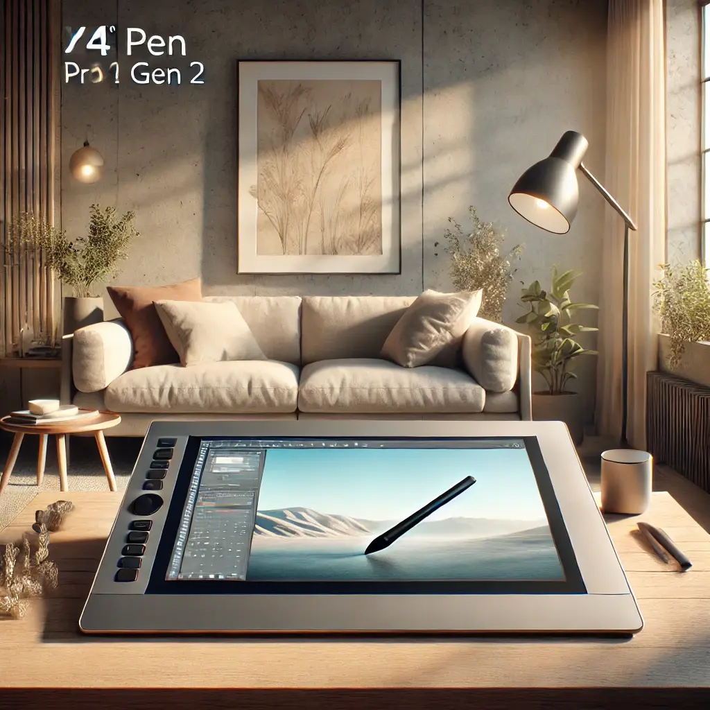 XP PEN Artist Pro 14 Gen 2: Mesa Digitalizadora com Tela e Teclas de Atalho