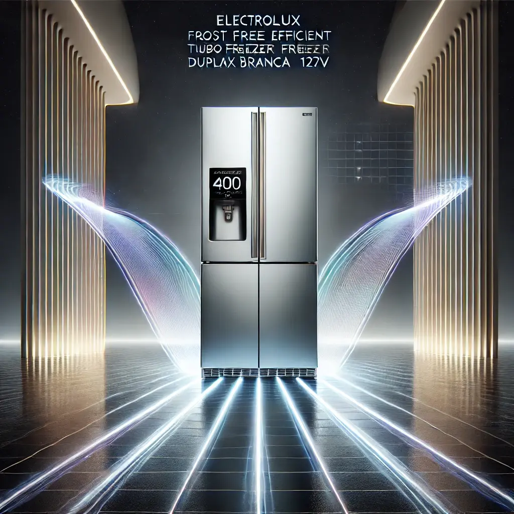 Geladeira Electrolux Frost Free 400L Efficient Turbo Freezer Duplex Branca (DFN44) 127V
