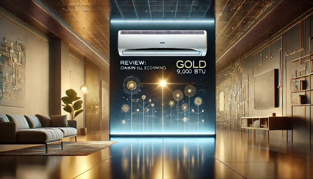 Ar Condicionado Split Daikin Hi Wall Ecoswing Gold 9.000 Btus: Potência e Conforto