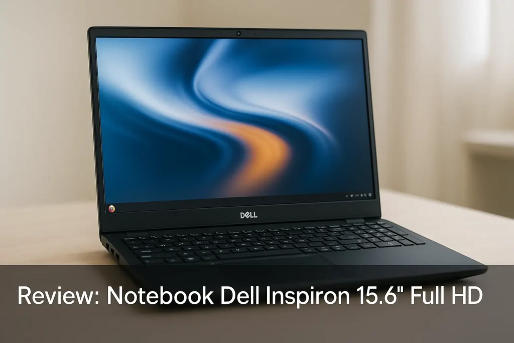 Notebook Dell Inspiron 15.6" Full HD 12ª Geração Intel Core i5 8GB 512GB SSD Linux Preto